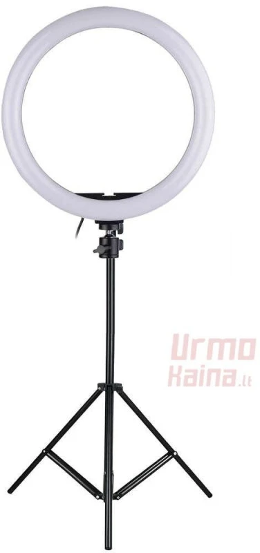 Žiedinė LED lempa LS30 V2 60 W su trikoju stovu PT