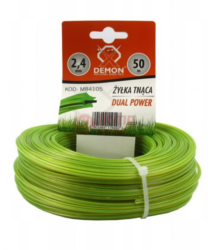 Žoliapjovės pjovimo lynas Demon 2.4 mm x 50 m