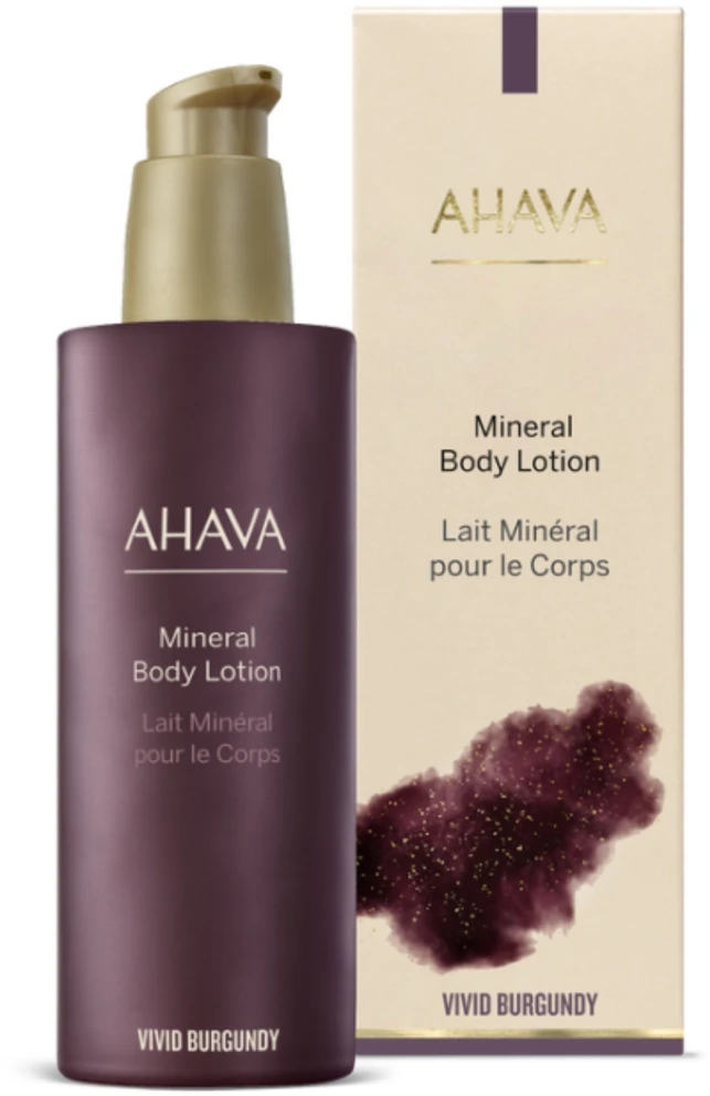 AHAVA Mineral Vivid Burgundy Losjonas kūnui kūno losjonas, 250 ml