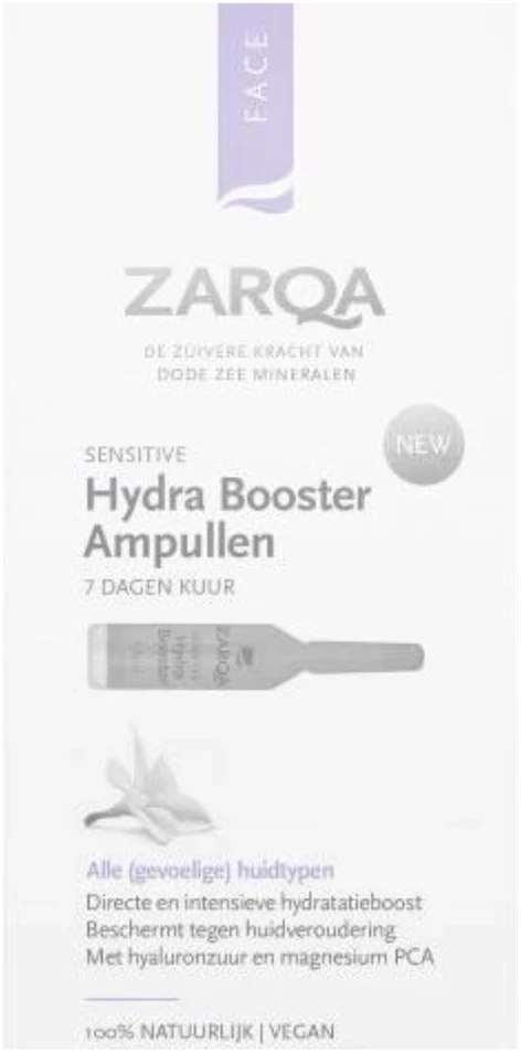 Remark ZARQA hydra booster ampulės 7 dienų priežiūra