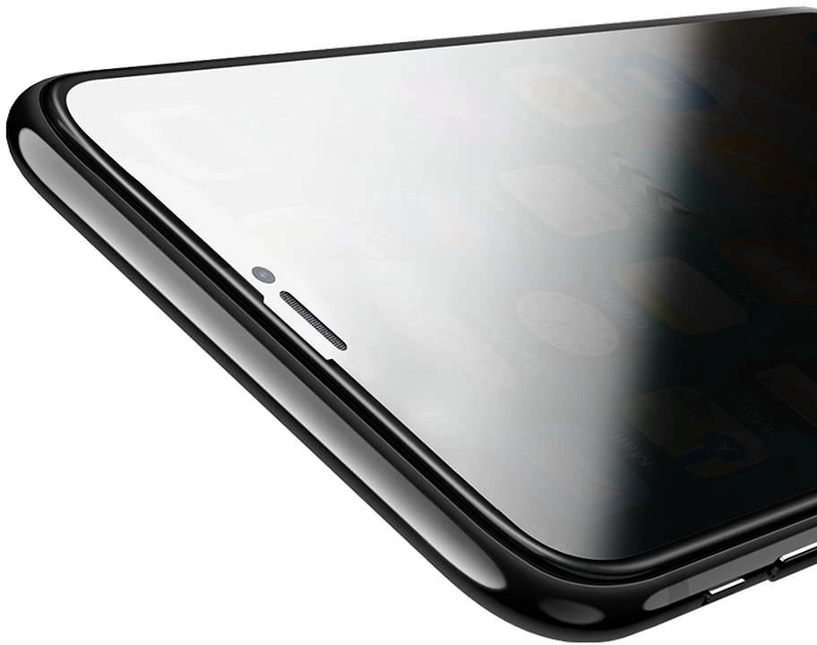 Dėklas 3D PRIVATUMAS Apsauginis stiklas skirtas iPhone 16 // iPhone 15 // iPhone 14 Pro