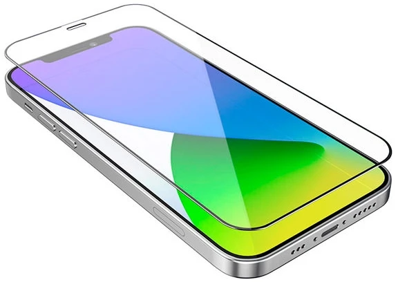 Dėklas Extra 3D Apsauginis stiklas skirtas iPhone 15 Pro Max - Juodas