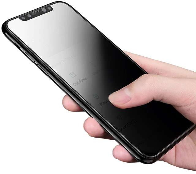 Dėklas Extra 3D PRIVATUMAS Apsauginis stiklas skirtas iPhone 17e // iPhone 16e // iPhone 14 // iPhone 13, iPhone 13 Pro