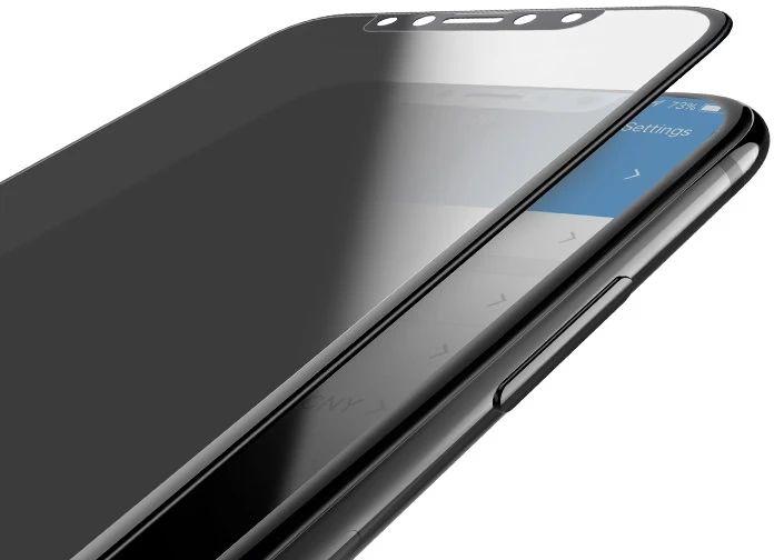 Dėklas Extra 3D PRIVATUMAS Apsauginis stiklas skirtas iPhone 11 Pro, iPhone XS, iPhone X