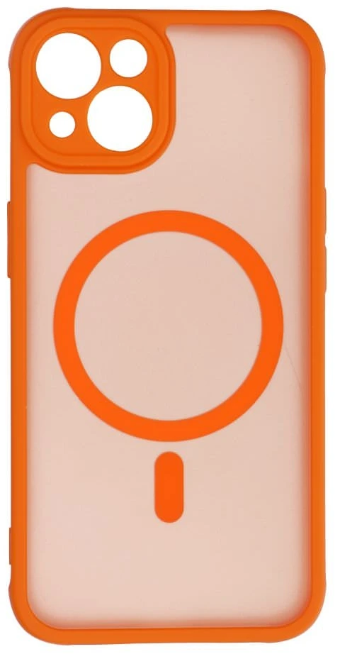 Dėklas iPhone 13 - Oranžinė-Skaidrus