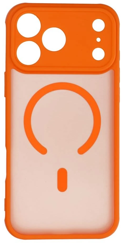 Dėklas iPhone 13 - Oranžinė-Skaidrus