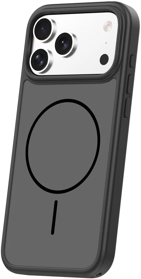 Dėklas iPhone 14 - Pilkas-Juodas