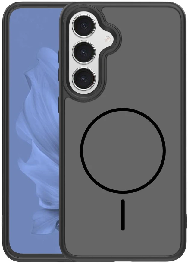 Dėklas iPhone 15 - Pilkas-Juodas
