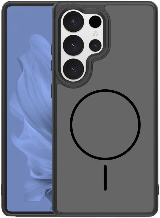 Dėklas iPhone 15 - Pilkas-Juodas