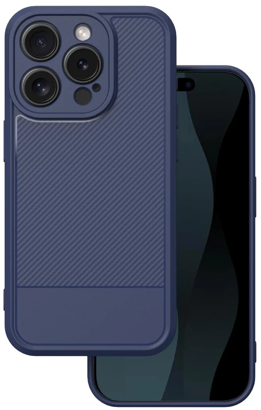 Dėklas skirtas iPhone 15 Pro - Tamsiai mėlynas