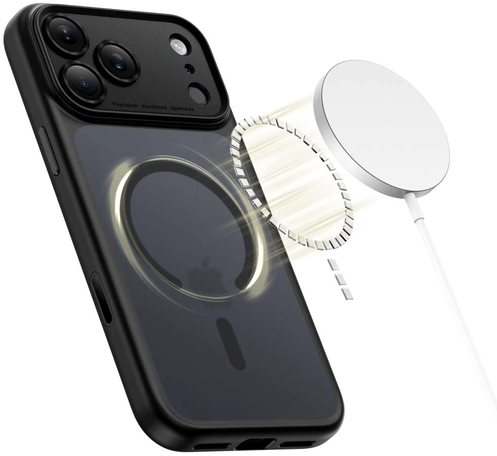Dėklas iPhone 18 // iPhone 17 - Juodas