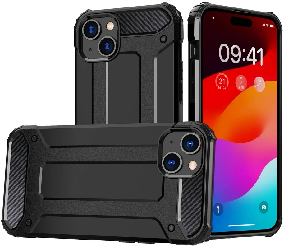 Dėklas iPhone 18 // iPhone 17 - Juodas