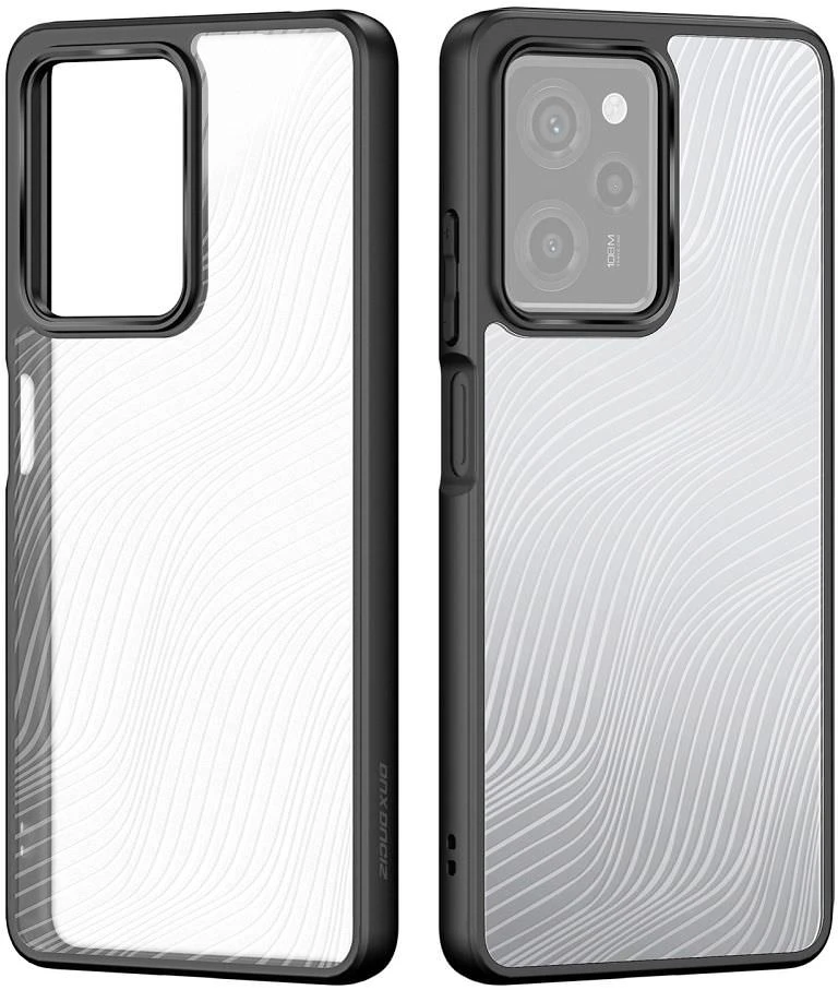 Dėklas iPhone 18 Pro // iPhone 17 Pro - Skaidrus-Juodas