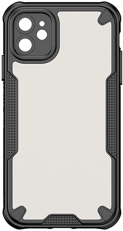 Dėklas iPhone Air - Skaidrus-Juodas