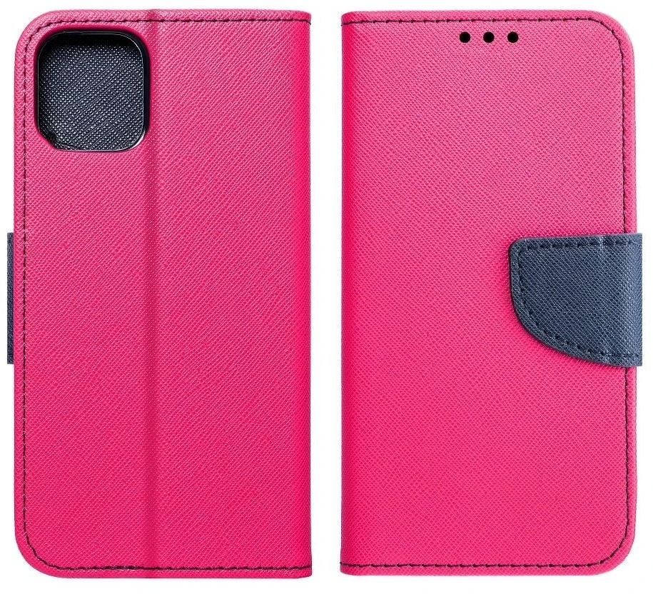 Dėklas knygutė Huawei Honor 7 - Ryškiai rožinis