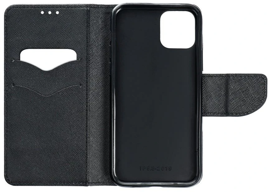 Dėklas knygutė Huawei P20 Lite - Juodas