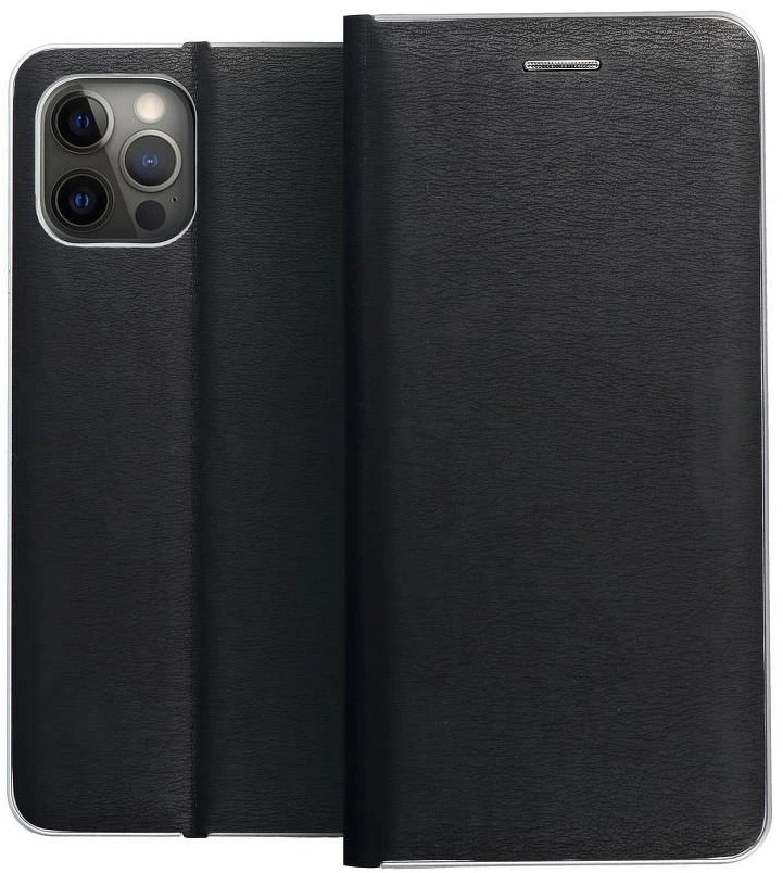Dėklas knygutė Huawei Y6 2018, Honor 7A, Y6 Prime 2018 - Juodas