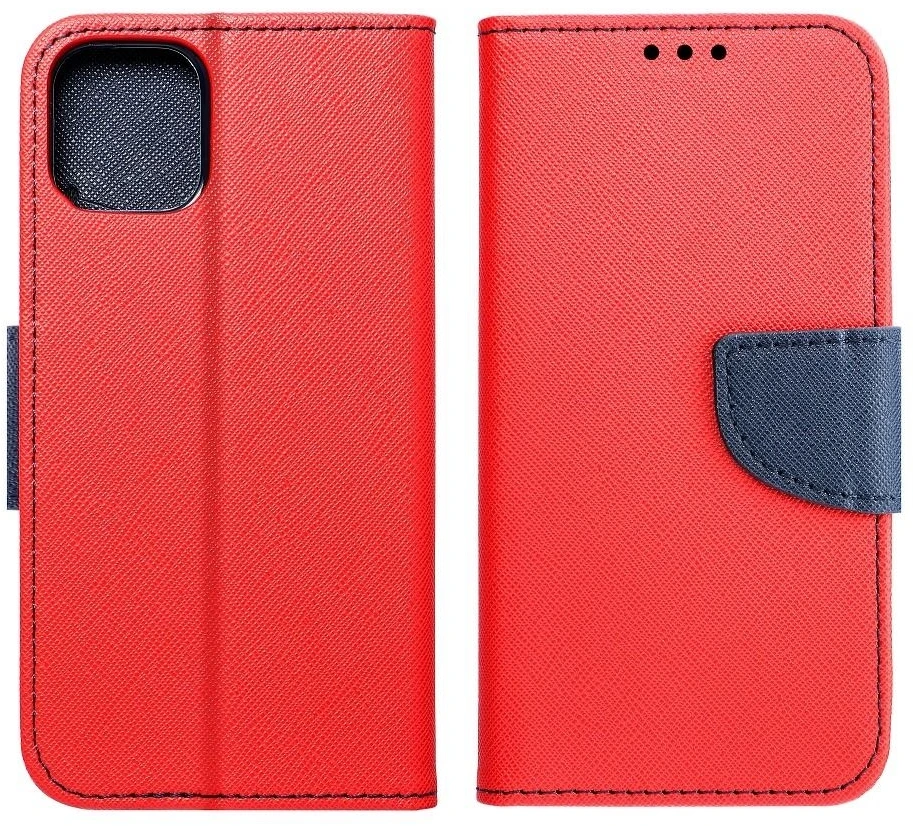Dėklas knygutė Huawei Y6II, Y6 II, Y6 2, Honor 5A - Raudonas