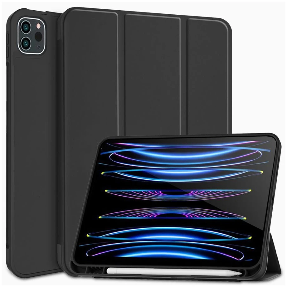 Dėklas knygutė iPad 11 - 2025 11", iPad 10 - 2022 10.9" - Juodas