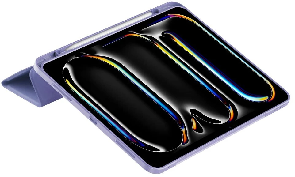 Dėklas knygutė iPad 11 - 2025 11", iPad 10 - 2022 10.9" - Violetinė