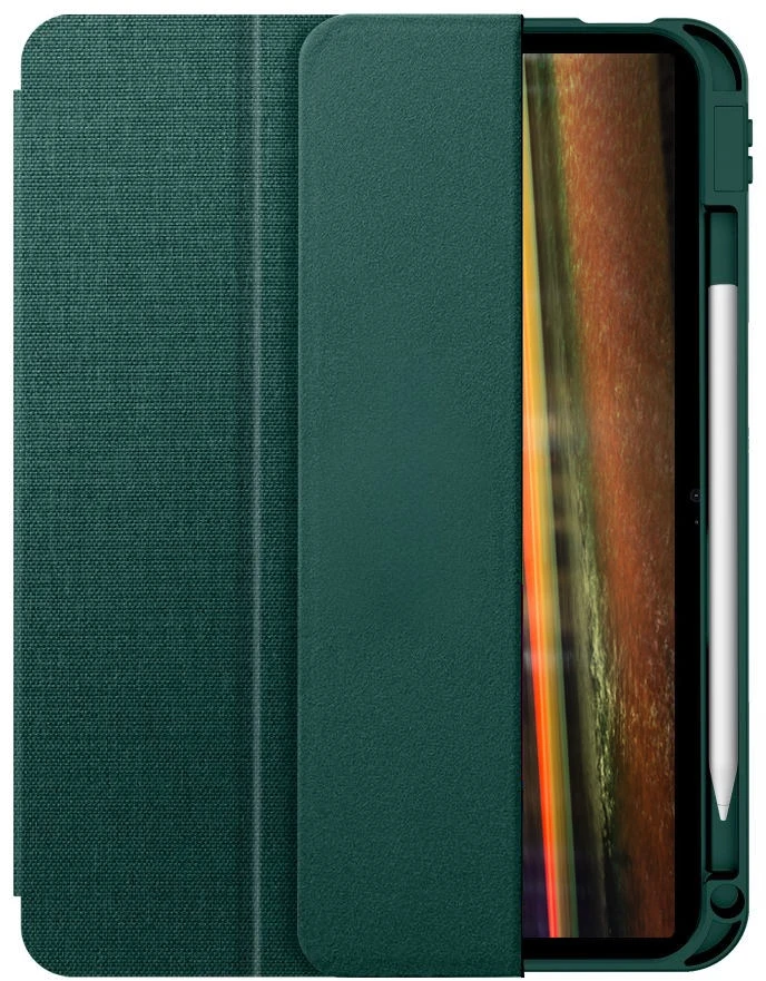 Dėklas knygutė iPad 11 - 2025 11", iPad 10 - 2022 10.9" - Žalia