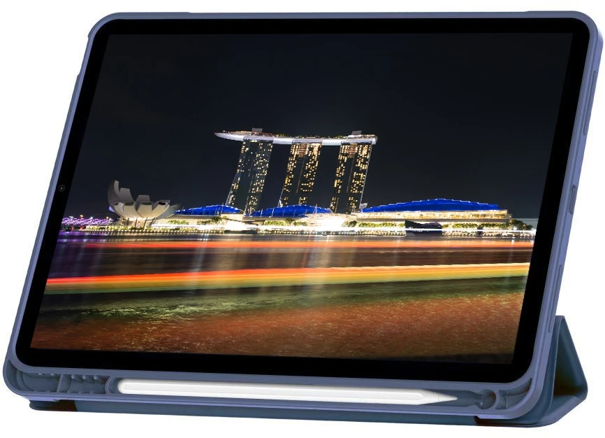 Dėklas knygutė iPad 11 - 2025 11", iPad 10 - 2022 10.9" - Tamsiai mėlynas