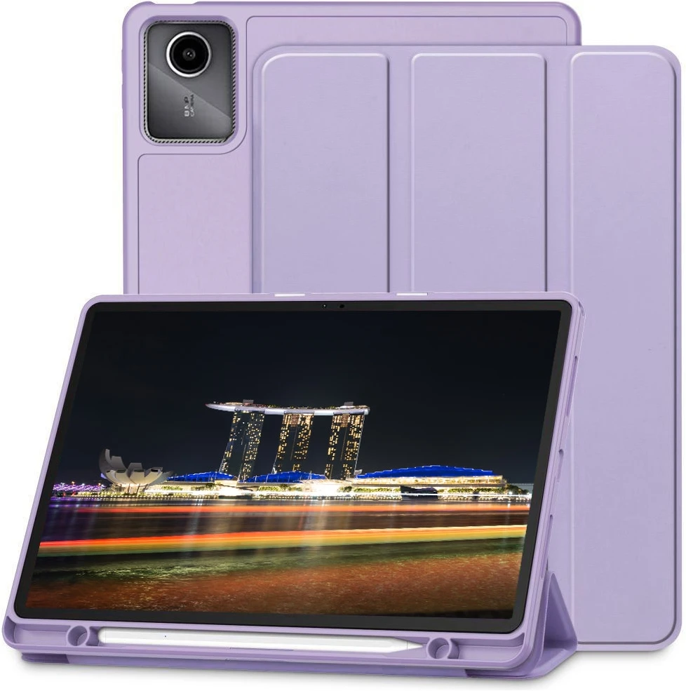 Dėklas knygutė iPad 11 - 2025 11", iPad 10 - 2022 10.9" - Violetinė