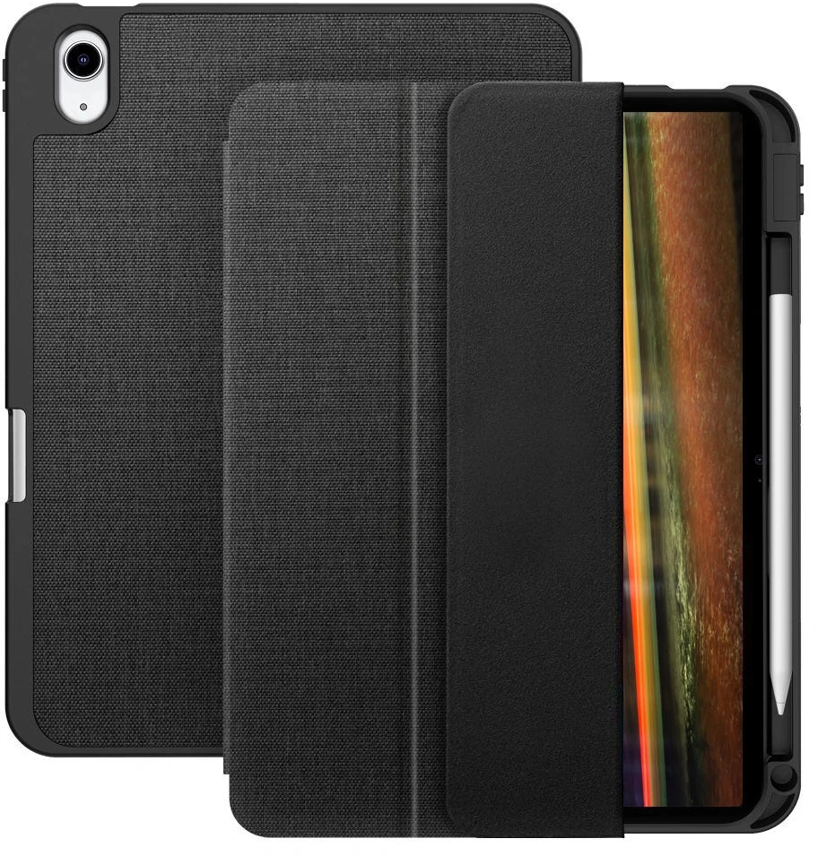 Dėklas knygutė iPad 11 - 2025 11", iPad 10 - 2022 10.9" - Juodas