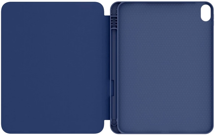 Dėklas knygutė iPad 11 - 2025 11", iPad 10 - 2022 10.9" - Tamsiai mėlynas