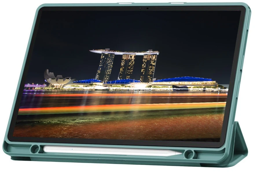Dėklas knygutė iPad 11 - 2025 11", iPad 10 - 2022 10.9" - Žalia