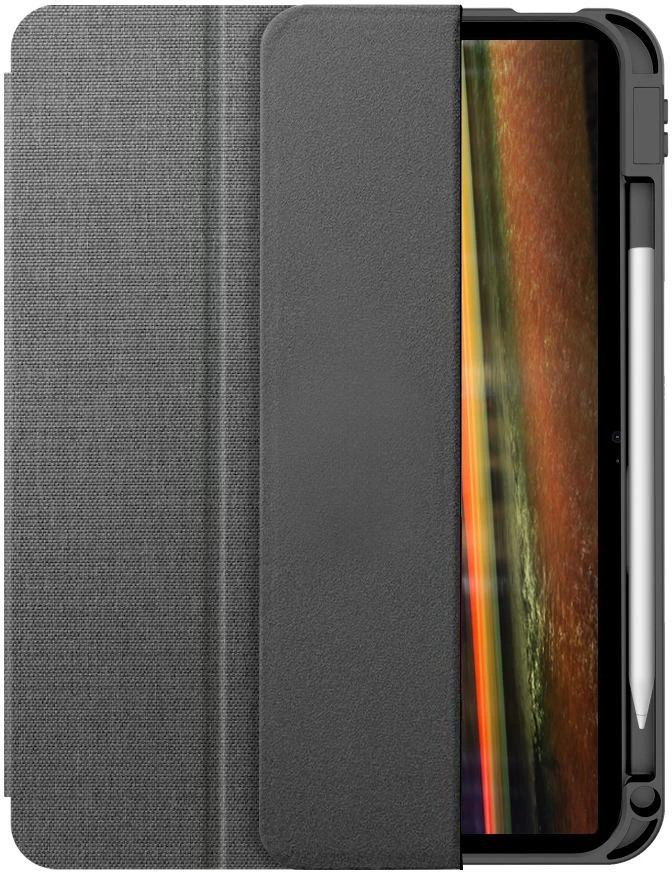 Dėklas knygutė iPad 11 - 2025 11", iPad 10 - 2022 10.9" - Pilkas