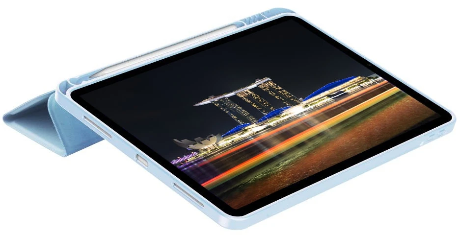 Dėklas knygutė skirtas iPad 11 - 2025 11", iPad 10 - 2022 10.9" - Šviesiai mėlynas