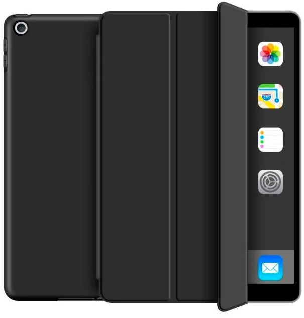 Dėklas knygutė iPad Air 11 - 2026-2025-2024, 11" // iPad Air 5, Air 4 - 2022-2020, 10.9" - Juodas