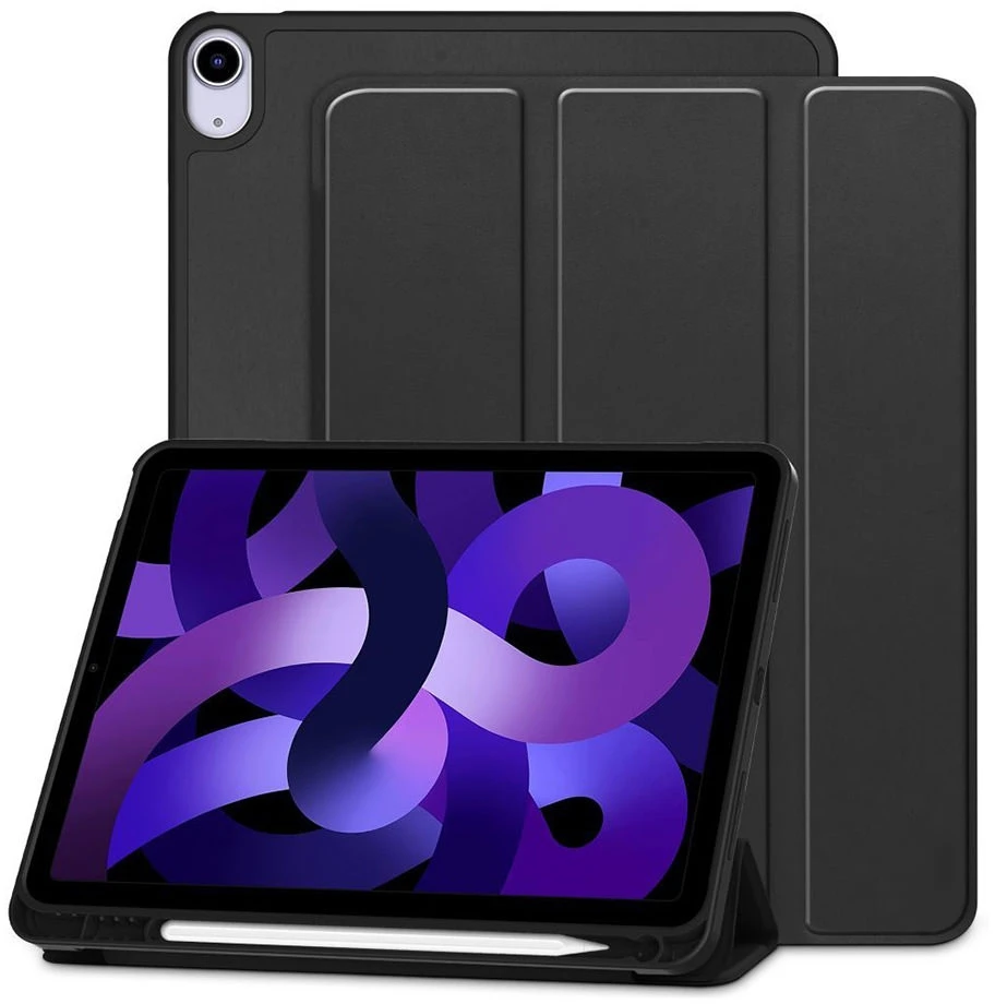 Dėklas knygutė iPad Mini 7 - 2024, 8.3" // iPad Mini 6 - 8.3" - Juodas
