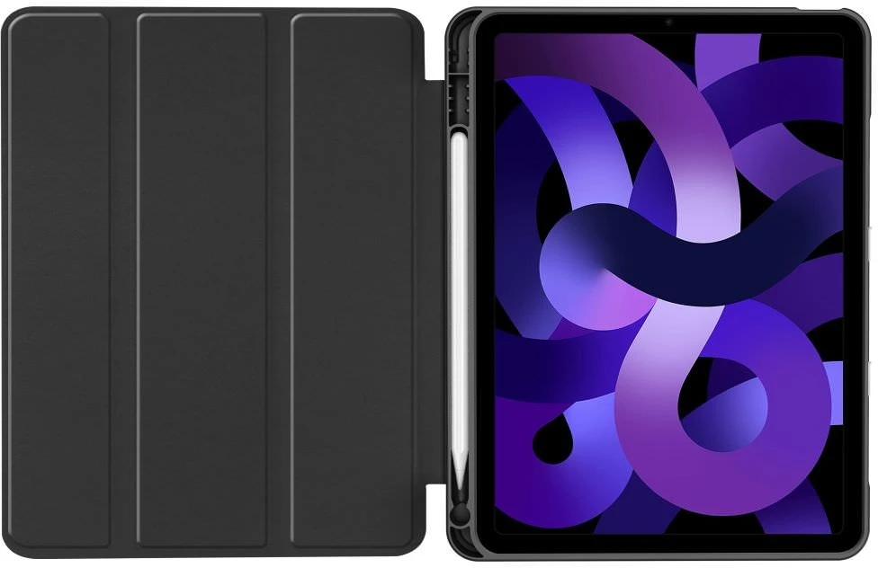 Dėklas knygutė iPad Pro 12.9 2022, 2021, 2020, 2018 - Juodas