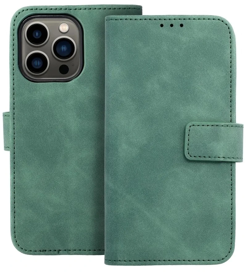 Dėklas knygutė iPhone 13 Mini - Žalia