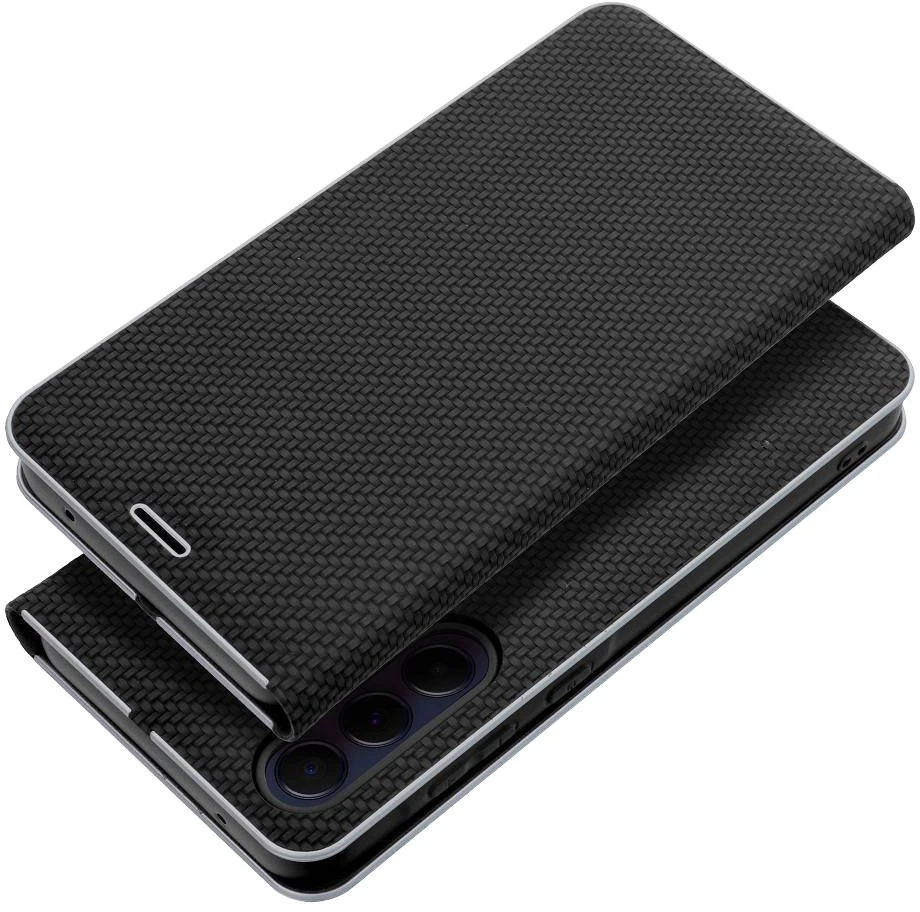 Dėklas knygutė iPhone 15 - Juodas