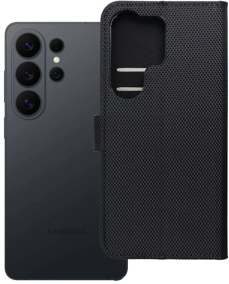 Dėklas knygutė iPhone 18 Pro // iPhone 17 Pro - Juodas
