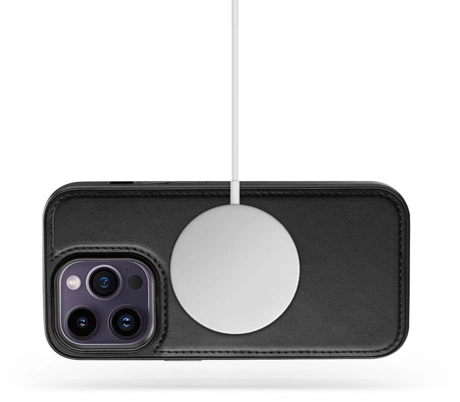 Dėklas knygutė iPhone 17 Pro Max - Juodas