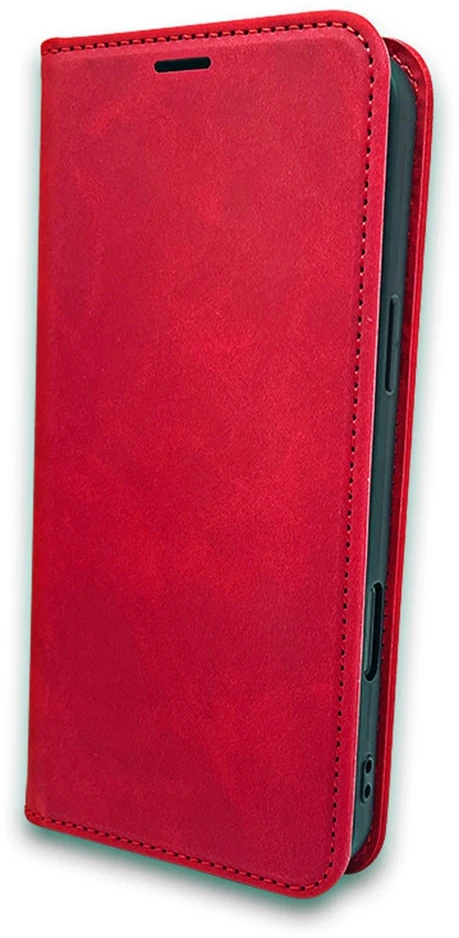 Dėklas knygutė iPhone 17 Pro Max - Raudonas