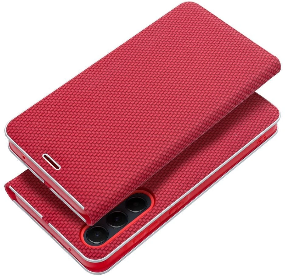 Dėklas knygutė iPhone 17e, iPhone 16e - Raudonas