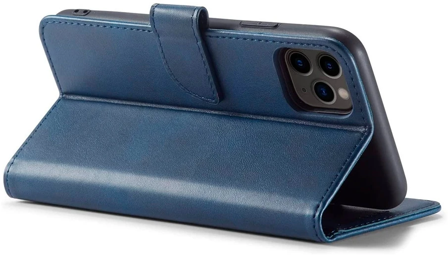 Dėklas knygutė skirtas iPhone 17e, iPhone 16e - Tamsiai mėlynas