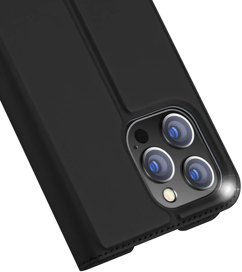 Dėklas knygutė iPhone 18 // iPhone 17 - Juodas