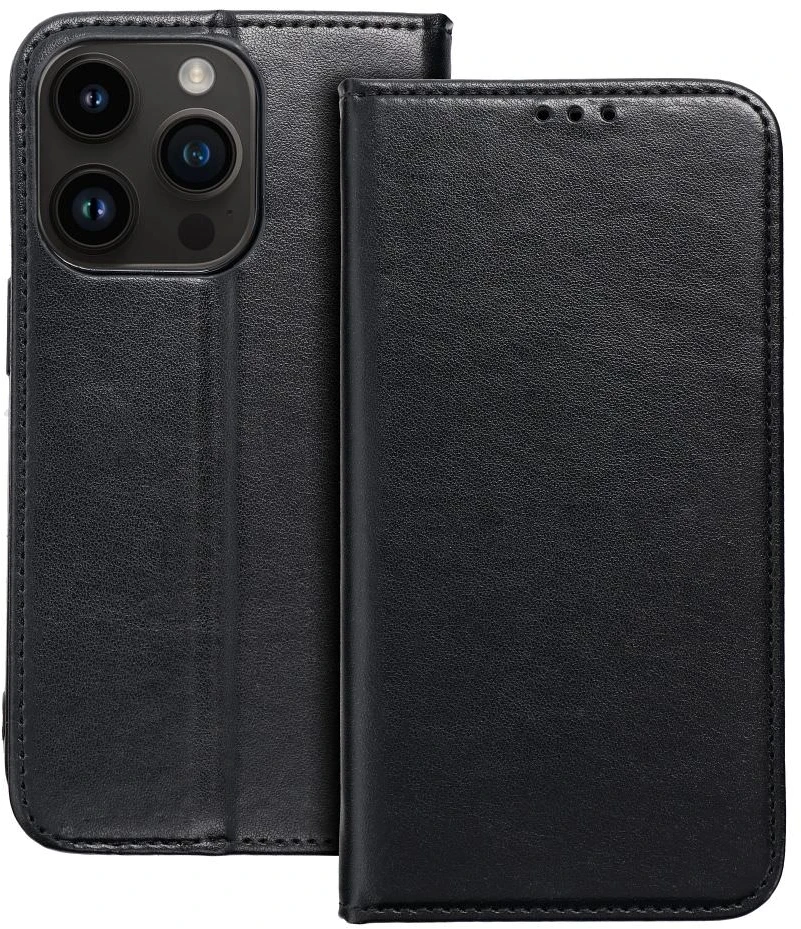 Dėklas knygutė iPhone 18 // iPhone 17 - Juodas