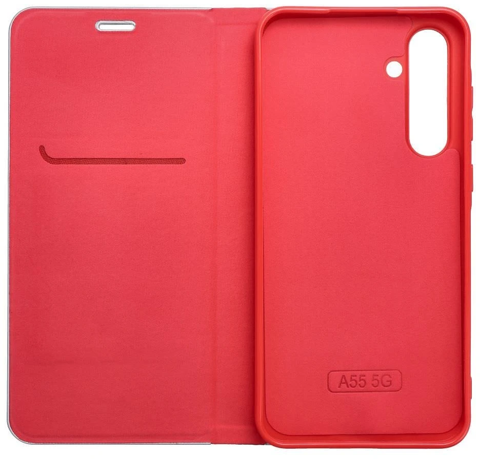 Dėklas knygutė iPhone 18 Pro Max // iPhone 17 Pro Max - Raudonas