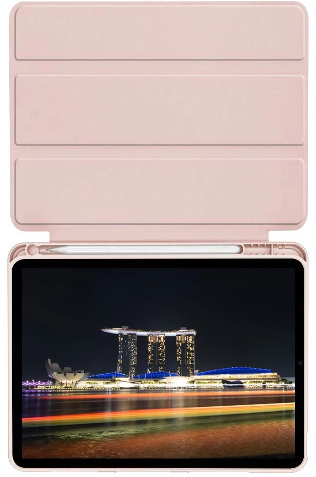 Dėklas knygutė Lenovo Idea Tab Plus, 12.1", TB361 // Lenovo Tab K12 - Šviesiai rožinis