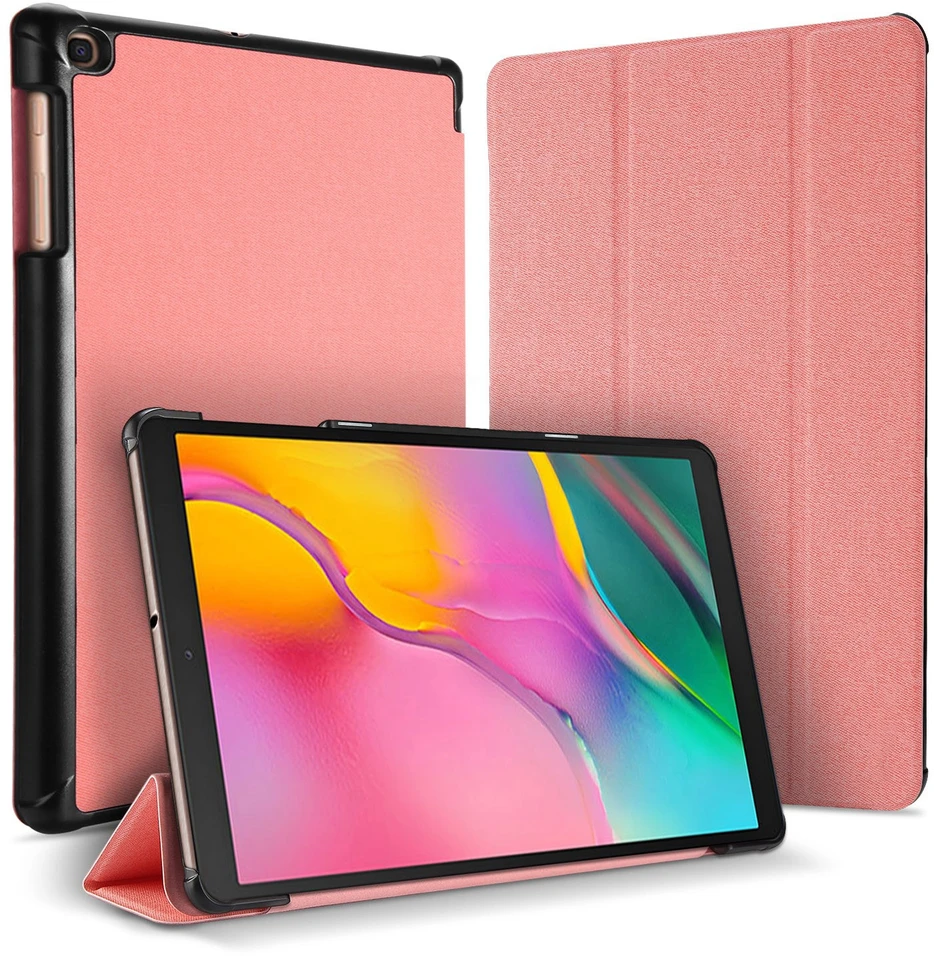Dėklas knygutė Lenovo Tab M10 Plus 3GEN, 10.6", TB125, TB128 - Šviesiai rožinis-Kuld