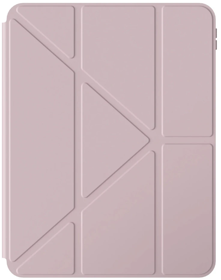 Dėklas knygutė skirtas iPad Air 11 - 2026-2025-2024, 11" // iPad Air 5, Air 4 - 2022-2020, 10.9" - Šviesiai rožinis