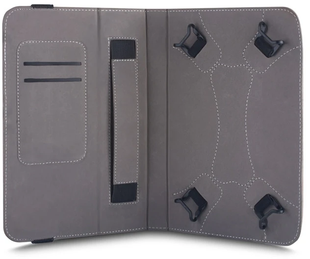 Dėklas knygutė Universal 10" max. 27 x 17.5cm, Fantasia - Juodas