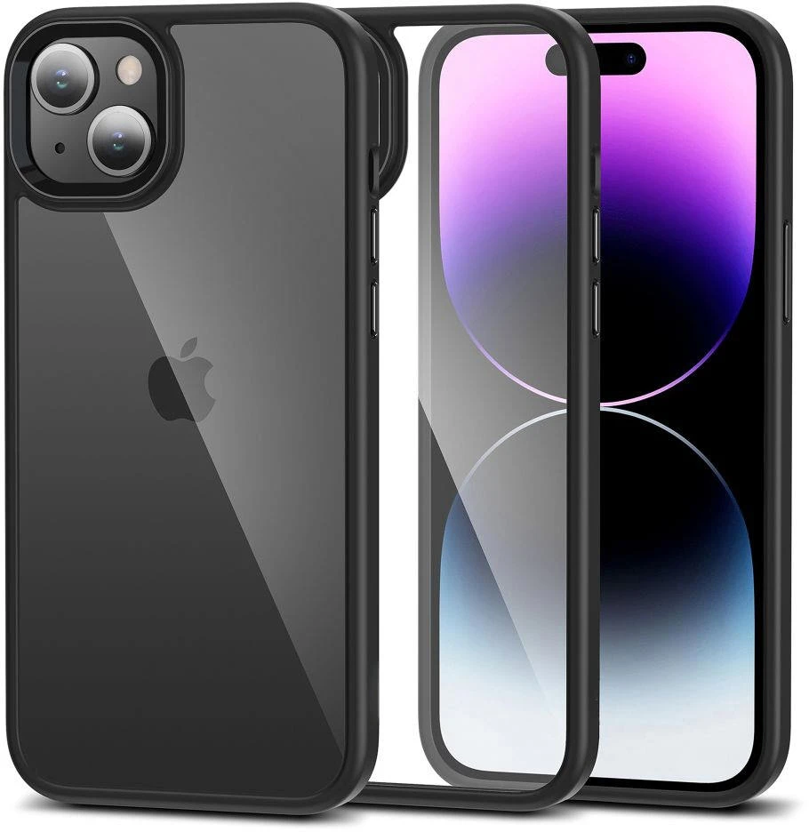 Dėklas Nothing Phone (3) - Skaidrus-Juodas